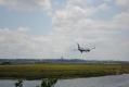 Aircrafts descending to Reagan  National Airport