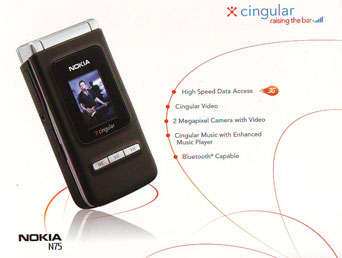 Nokia N75 promo